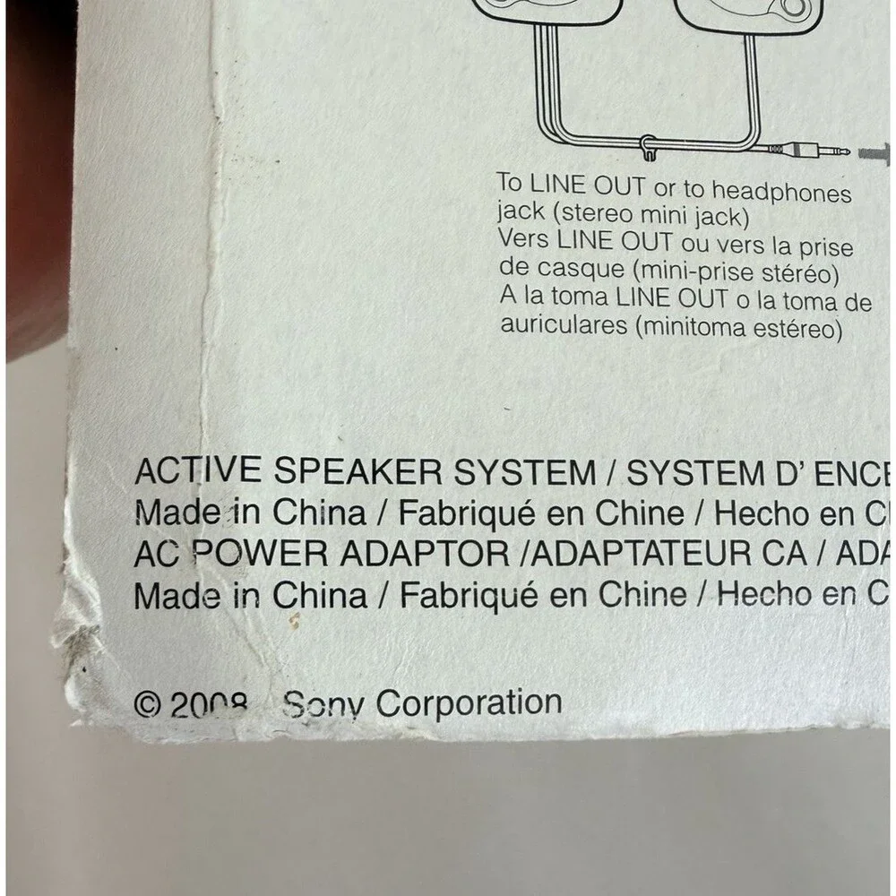 NEW old stock Sony Portable Speaker System SRS-M50 (Sealed)
